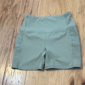 RBX Women's Olive Bike Shorts